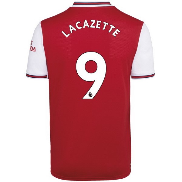 Camiseta Arsenal NO.9 Lacazette 1ª 2019/20 Rojo